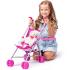 Детска количка за кукли, сгъваема, Еднорог Woodyland 