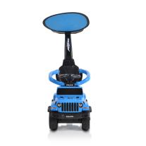 Кола за бутане с дръжка Moni POLICE 219 синя