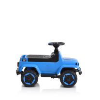 Кола за бутане с дръжка Moni POLICE 219 синя