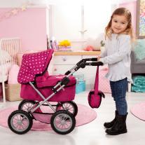 BAYER Количка за кукли TRENDY червена 13067AA