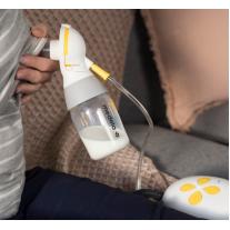 Medela Единична двуфазна електрическа помпа за кърма Solo+ 1бр. шише и 1бр. фуния