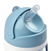 BEABA неразливаща чашка със сламка 300 ml - Windy Blue