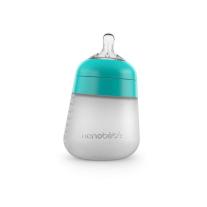 Nanobébé силиконовата бебешка бутилка Flexyр х 270мл. mint