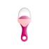 BOON Pulp силиконова дъвкалка с отвори за хранене Pink B11415
