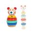 Tooky Toy ДЪРВЕНА НИЗАНКА BEAR TF187