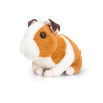 Keel Toys, Плюшена играчка, Морско свинче със звук, 16 см кафяво