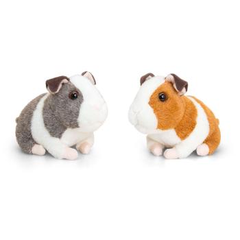 Keel Toys, Плюшена играчка, Морско свинче със звук, 16 см кафяво