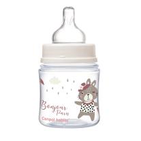 Canpol Шише антиколик с широко гърло Easy Start BONJOUR PARIS 120 мл