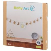 Златист гирлянд с отпечатък с боички BABY ART 