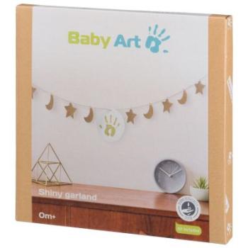 Златист гирлянд с отпечатък с боички BABY ART 