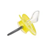 Canpol Силиконова анатомична светеща залъгалка, Night Dreams 0-6м зелена