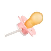 Canpol Каучукова залъгалка с форма на черешка, Animals 0-6м розова