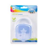 Canpol Кутийка за залъгалки, квадратна, Pastelove синя