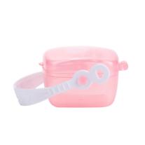 Canpol Кутийка за залъгалки, квадратна, Pastelove розова