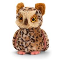 Keel Toys, Плюшена играчка, Бухал, 19 см