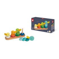 Janod - Дървена низанка - Патета