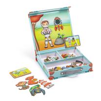 Eurekakids 68217004 Комплект магнитни фигури за обличане – Герои