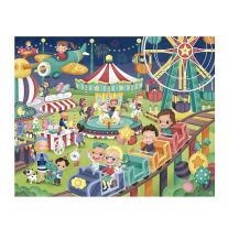Eurekakids 68217012 Пъзел 100 части – Увеселителен парк