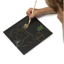 Eurekakids 957001 Скречбук Динозаври