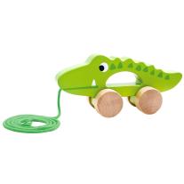 Tooky Toy, Дървена играчка за дърпане, Крокодилче