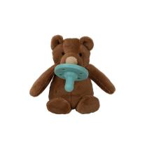 Minikoioi Sleep Buddy мека играчка със залъгалка - Brown Bear
