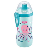 NUK Junior Cup 300мл, с клапа, 36+мес. , Chameleon розава