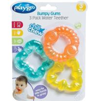 Цветни гризалки с вода, 3 бр.Playgro 