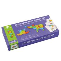 Дървена цветна мозайка Andreu toys 