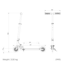 STIGA Тротинетка TRACK 120-S черна