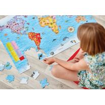 Orchard Toys OR280 Световна карта – пъзел и плакат