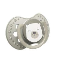 Lovi Силиконова залъгалка 2 бр Buddy Bear 3-6 м