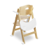 Lionelo стол за хранене FLORIS WHITE NATURAL