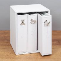 Bambino Комплект 3 броя албуми за снимки с посребрена декорация