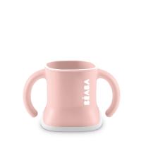 BEABA преходна чаша 3 в 1 Evoluclip old pink