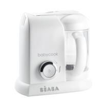 Beaba Babycook® уред за здравословно приготвяне на бебешка храна Solo White/silver