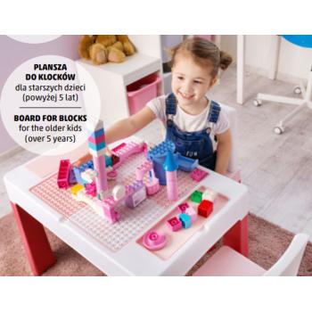 Tega Baby Комплект маса с 2 столчета цветни grey