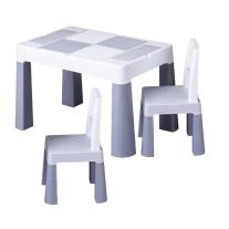 Tega Baby Комплект маса с 2 столчеta цветни grey