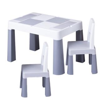 Tega Baby Комплект маса с 2 столчета цветни grey