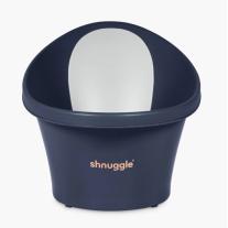 Shnuggle - световно-награждавана бебешка вана за къпане - Тъмно синя Blue