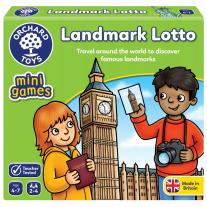 Orchard Toys образователна игра Лото със забележителности OR364