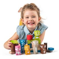 Дървени кубчета, Горски свят Woodyland