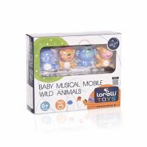 Музикална въртележка Lorelli Wild Animals