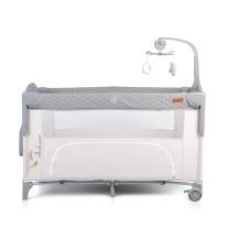 Cangaroo Детска кошара Indiana- сива