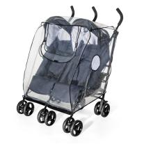 Дъждобран за количка за близнаци Reer RainCover Twin