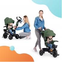 Kinderkraft SPINSTEP триколка сива