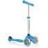 Тротинетка за деца Primo Lights със светещи гуми и регулируема височина Светло синя