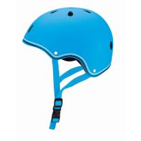 Цветна каска за колело и тротинетка Globber 51-54 см Светло синя