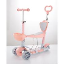 KIKKA BOO Тротинетка BonBon 4в1 Candy Pink