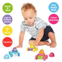 Tomy Toomies Състезатели яйца Пингвин синьо Е73088B