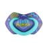 Canpol Комплект силиконови залъгалки със симетрична форма 2 бр, Neon Love 6-18 м blue